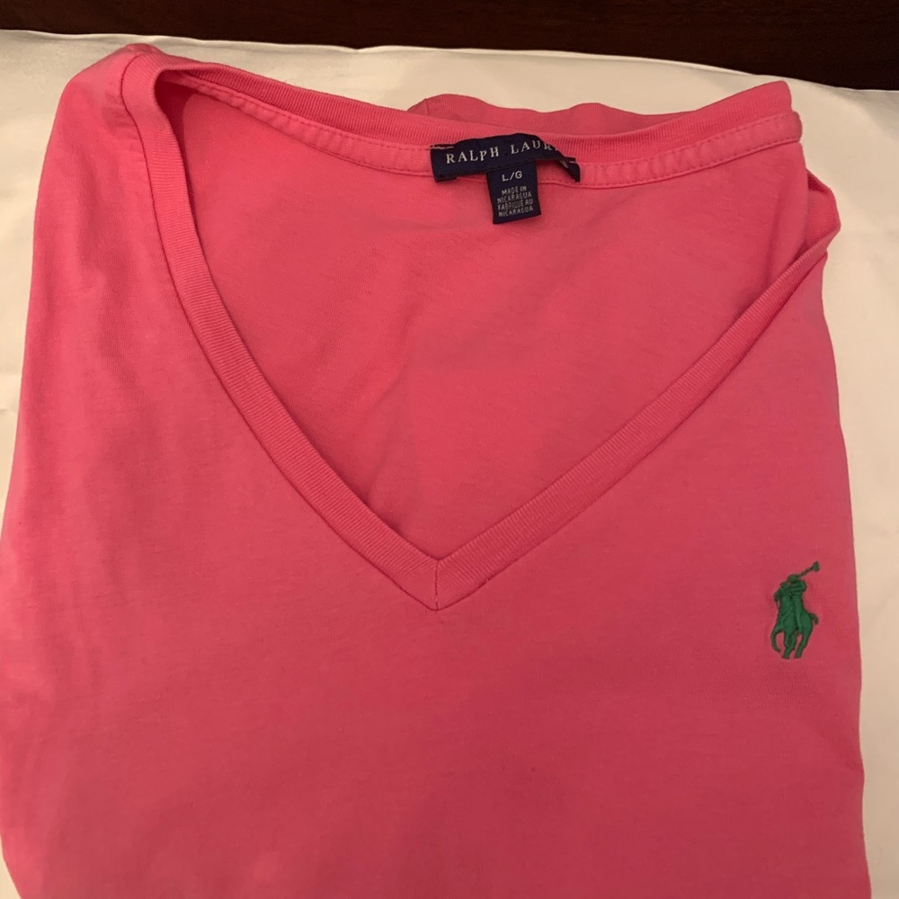 Ralph Lauren Pink T shirt